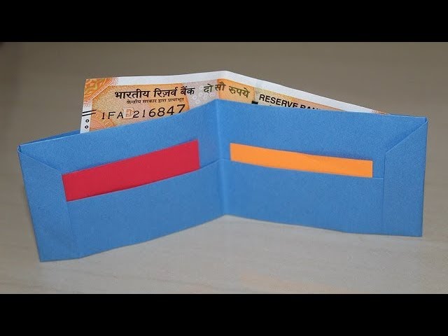 Paper Purse Card Tutorial - YouTube