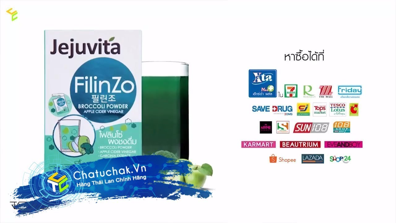 【Chatuchak.Vn】Jejuvita FilinZo | Quảng Cáo Thái Lan