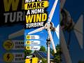 How To Make Home Wind Turbine Part-1 #shorts
