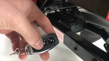 Pairing a Key Fob  for 4 Wheel Autofold Mobility Scooter