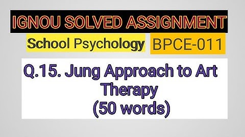 IGNOU SOLVED ASSIGNMENT BPCE-011 Q.15