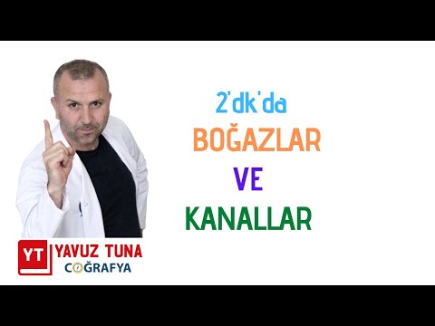 2 DK'DA BOĞAZLAR VE KANALLAR #boğazlar #kanallar #coğrafya