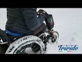 Triride sulla neve! (Triride wheelchair mobility)