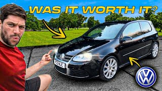 I RESTORED AN ABANDONED VW GOLF R32, HOW MUCH DID IT COST???
