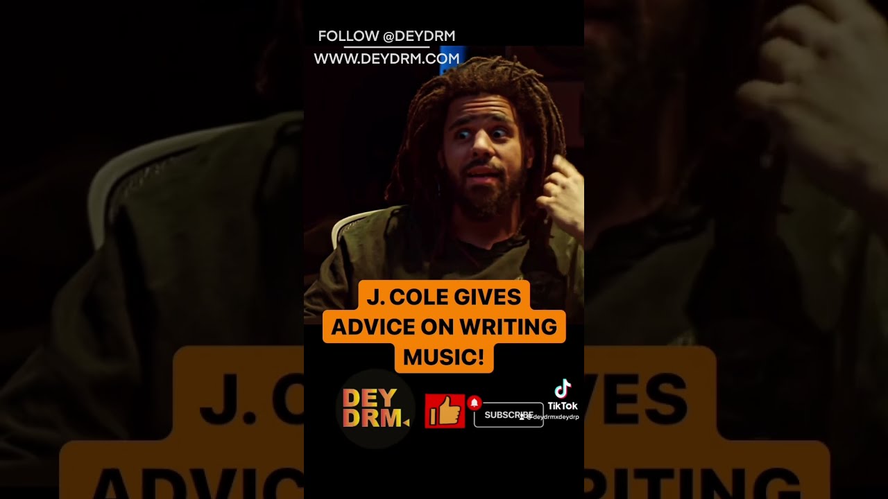 J Cole Gives Song Writing Advice 