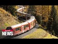 Ελβετία: Tο μακρύτερο τρένο του κόσμου έσπασε κάθε ρεκόρ! Μεταφέρει 100 βαγόνια στις Αλπεις! Απίστευτο βίντεο!