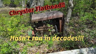 Chrysler Flathead Inline 6 Sitting For Decades | Will It Run???