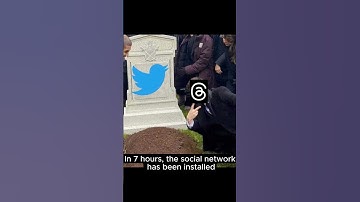 The new Threads app registers a million users every hour #threads #twitter #elonmusk #shorts #news