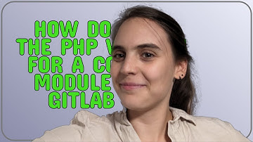 Drupal: How do I set the PHP version for a contrib module with GitLab CI?