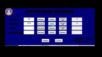 Convertidor de bases numericas