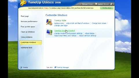 How to customize Windows with TuneUp Utilities