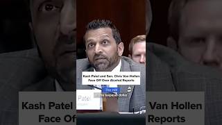 Kash Patel SPARS with Van Hollen when questioned over drinking allegations