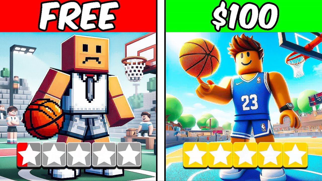 I Tested The Cheapest vs Most Expensive Roblox Basketball Games..
