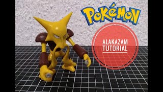 Como hacer a Pokemon Alakazam en porcelana fría tutorial / How To Make Alakazam whit Cold Porcelain