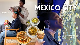 Life in Mexico City ( I eat too much, MUST-TRY spots, earthquakes, my first client...) | weekly vlog