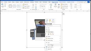 How to Place Pictures on a Laptop Screen in Word (Realistic Effect!) screenshot 3