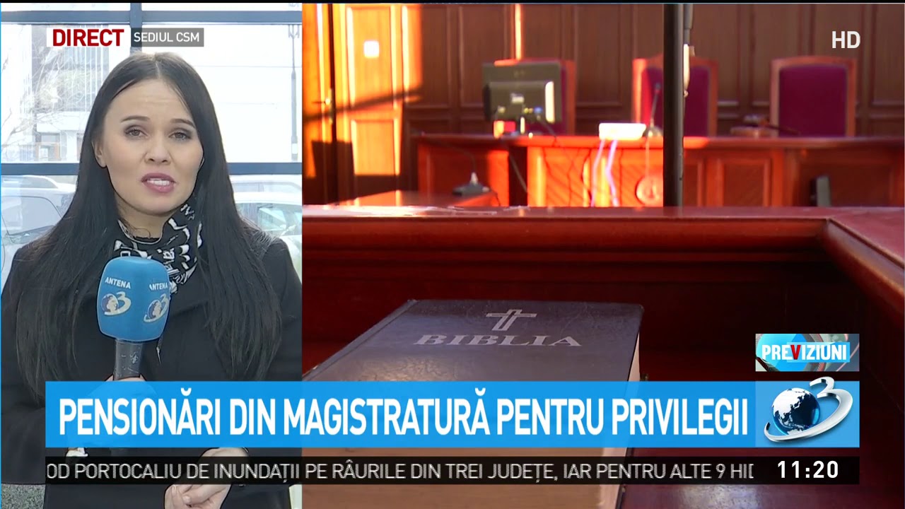 PENSII SPECIALE 2020. Pensionări pe bandă rulantă în magistratură pentru privilegii. Zeci de ce