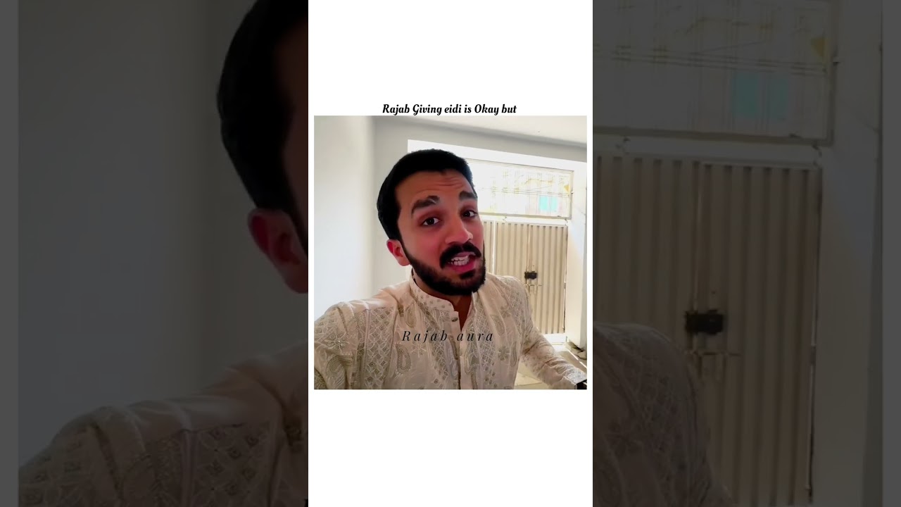 Haider Giving eidi hits different 🥹🌼✨ 