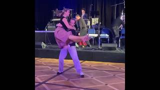 Couple Swing Dance By Sondre & Tanya 🔥 #Shorts #Dance #Lindy #Lindyhop #Video