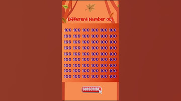 Are you Inteligent? Find the hidden Number!😱#trickychallenge