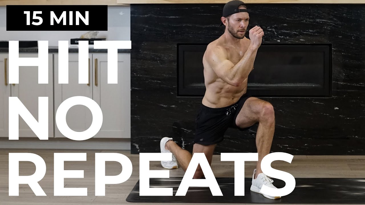 Killer HIIT CARDIO Workout | No Repeats, No Equipment Workout | Burn ...