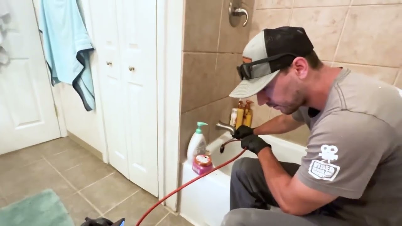 Toy Car in a Tub Drain!