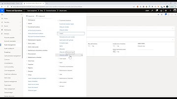 Setting Up an Asset Using the Asset Management Module in Microsoft Dynamics 365 SCM