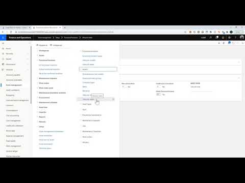 Setting Up an Asset Using the Asset Management Module in Microsoft Dynamics 365 SCM