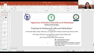 National Workshop - Exploring the Fundamentals of Research Methodology