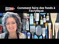 Fonds  lacrylique avec jose cloutier