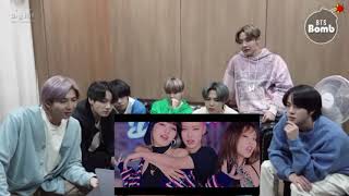 Bts Reaction Blackpink Lovesick Girls M-V