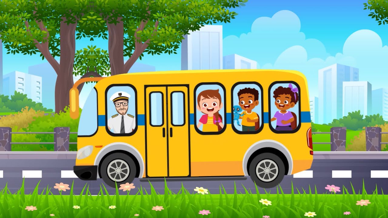 The Wheels on the Bus | Captain Rick | Nursery Rhymes - YouTube