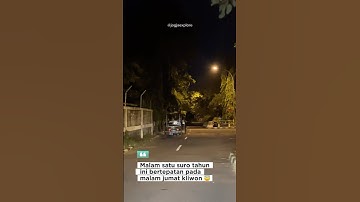 Malam satu suro tahun ini bertepatan malam jumat kliwon #jogjaexplore #shortvideo