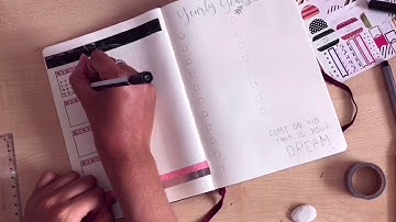 New Bullet Journal | SET UP