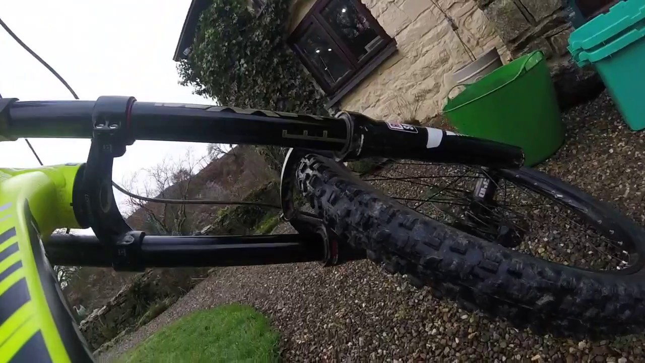 RockShox Boxxer rc 2016 fork suspension GoPro test
