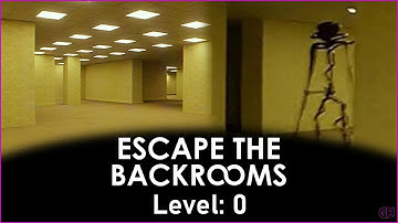 Escape the Backrooms | Beating Level: 0 | No Commentary