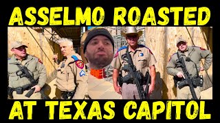 Frauditor AssElmo Roasted by Texas State Capitol Police!