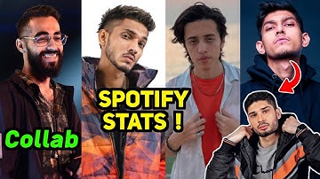 Talha Anjum & Umair Spotify Stats | Talhah Yunus Collab | Umer on kr$na !