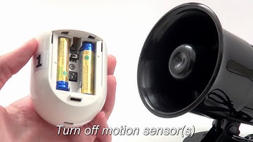 De-Programming The Black Outdoor Siren