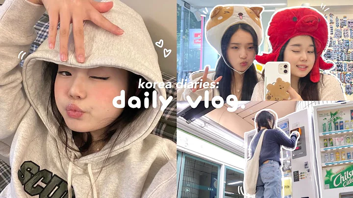 KOREA VLOG Hongdae, friends, gaming room, mukbangs...