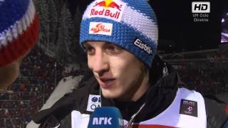 VM Holmenkollen 2011 - Gregor Schlierenzauer EMOTIONAL INTERVIEW