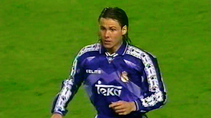 Fernando Redondo vs Valencia (A) - 1996/97