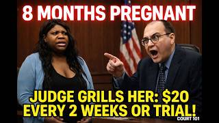 8 Months Pregnant Defendant Grilled by Judge Over $20 Restitution Plan | Court Cam