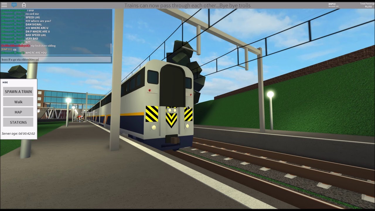 Roblox Terminal Railways 1 Railfanning With The New