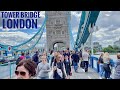 England 🏴󠁧󠁢󠁥󠁮󠁧󠁿 London City Tour | Walking The Tower of London, Tower Bridge [4K HDR]