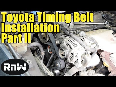 2014 Toyota Camry Timing Belt Replacement