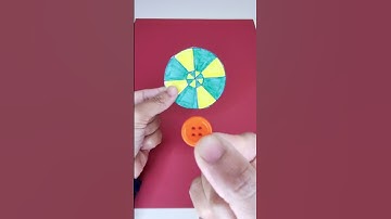 DIY spinner with cardboard | spinning wheel