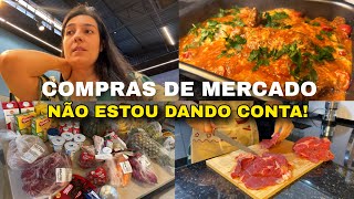 COMPRAS DE MERCADO DA SEMANA (para uma família de 6 pessoas) | FIZ O MELHOR BIFE À PARMEGIANA 