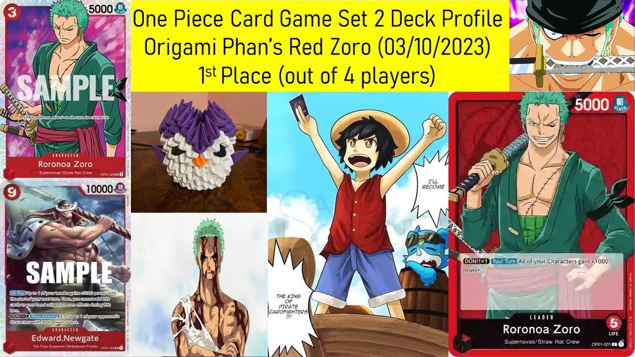 One Piece card game [One Piece Red] [Tutorial deck] – NIHONTEKI