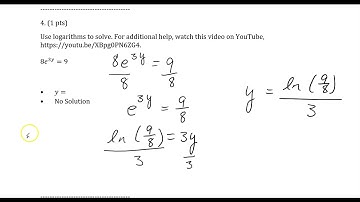 6.6 Solving Exponential and Logarithmic Equations
